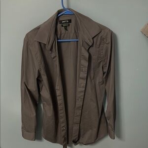 Apt. 9 Men's grey dress shirt. Long sleeve. Non smoking home